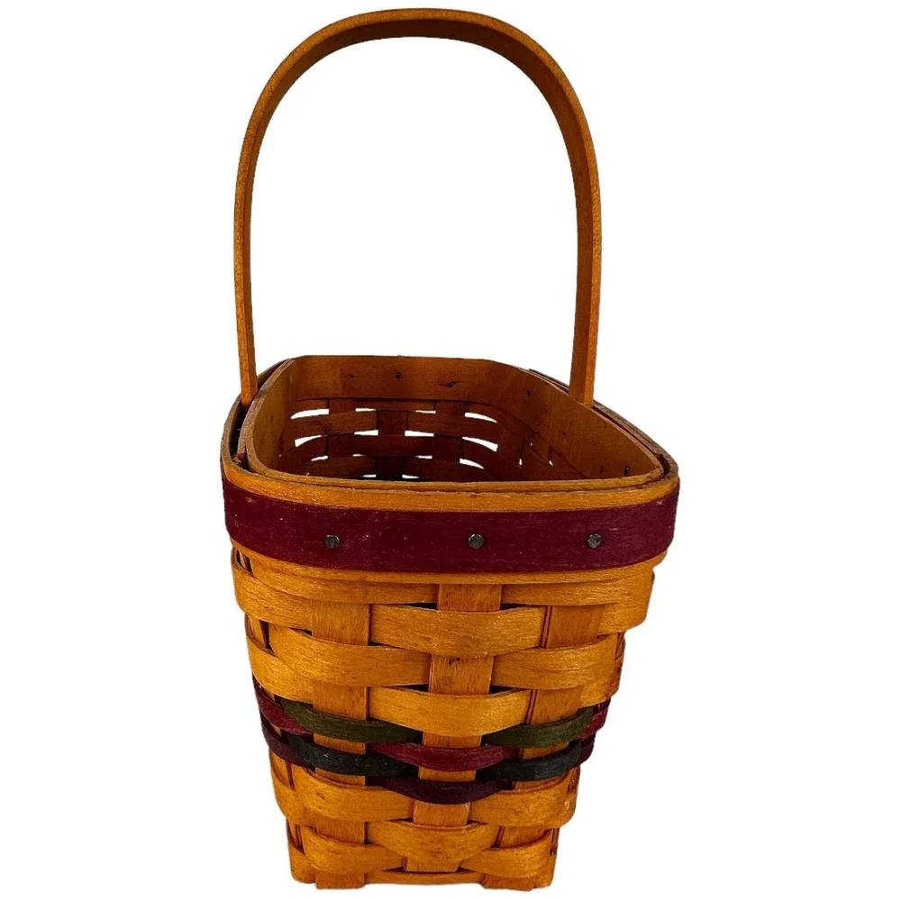 1999 Longaberger Bee Basket Building Tomorrow Together Fabric Liner Protector
